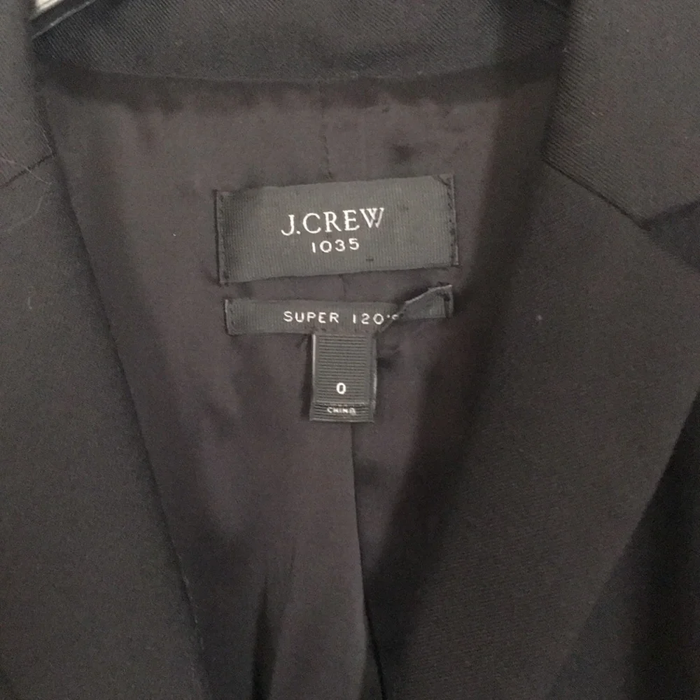 J. Crew super 120s Italian wool blazer 0 - Picture 2 of 5